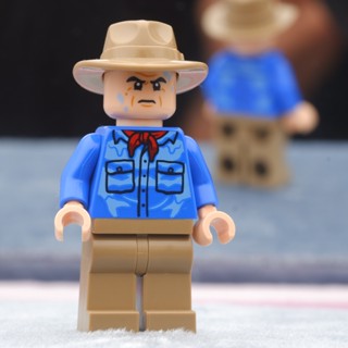 LEGO Jurassic World Alan Grant Water Stains