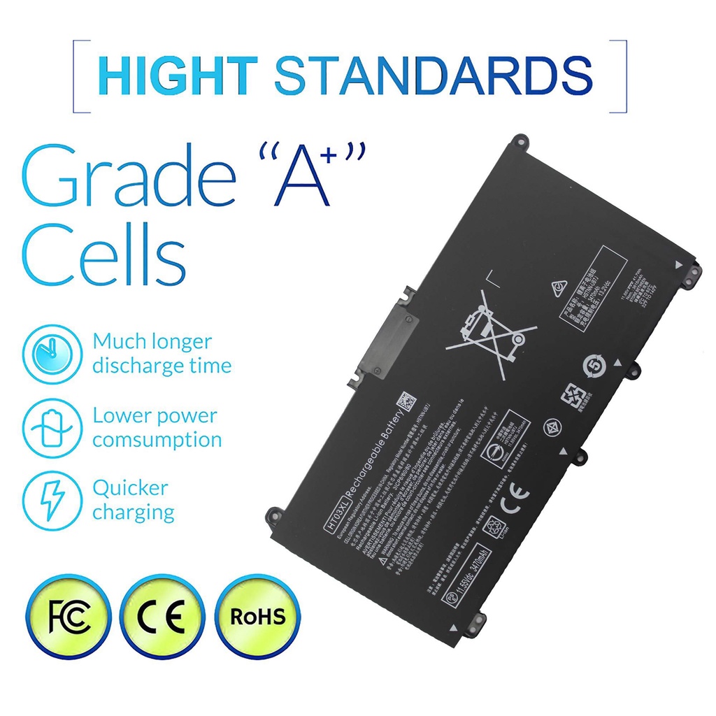 L11119-855 15-CS แบตเตอรี่แล็ปท็อปสำหรับ HP Pavilion 14-CM 14-CK 14-DF 14-MA G7 HT03XL 15-CW 17-CA HP 240 245 250 340