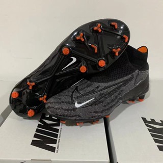 Nike Phantom GX รองเท้าฟุตบอล FG กันน้ํา สีดํา Eur39-45