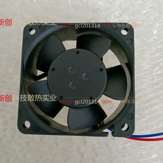 พัดลมระบายความร้อน ของแท้ จากเยอรมัน ebmpapst 614NGN 24V 90MA 2.1W 60*60*25 มม.