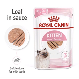 Royal canin Kiiten Loaf อาหารลูกแมว 4-12เดือน