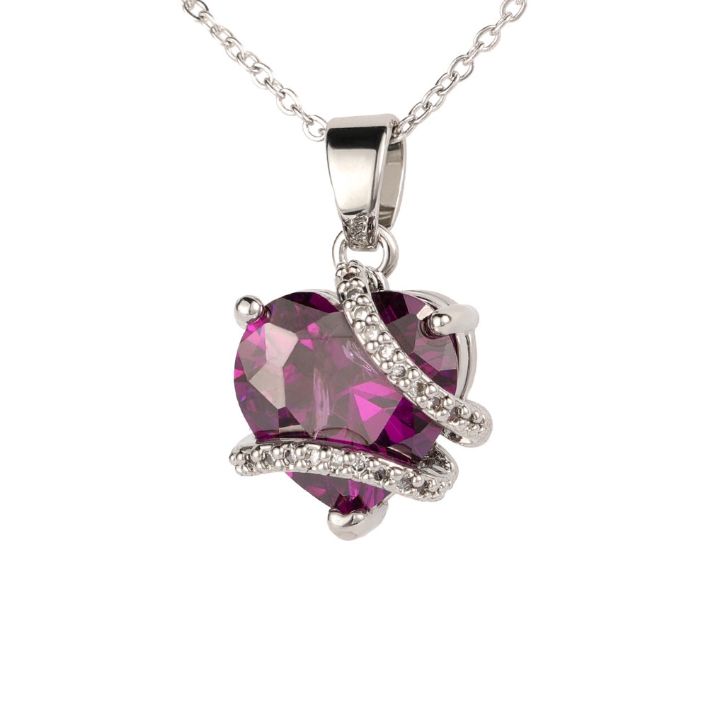 jewelry สร้อยคอทองคำขาว สร้อยคอผู้หญิง 505n