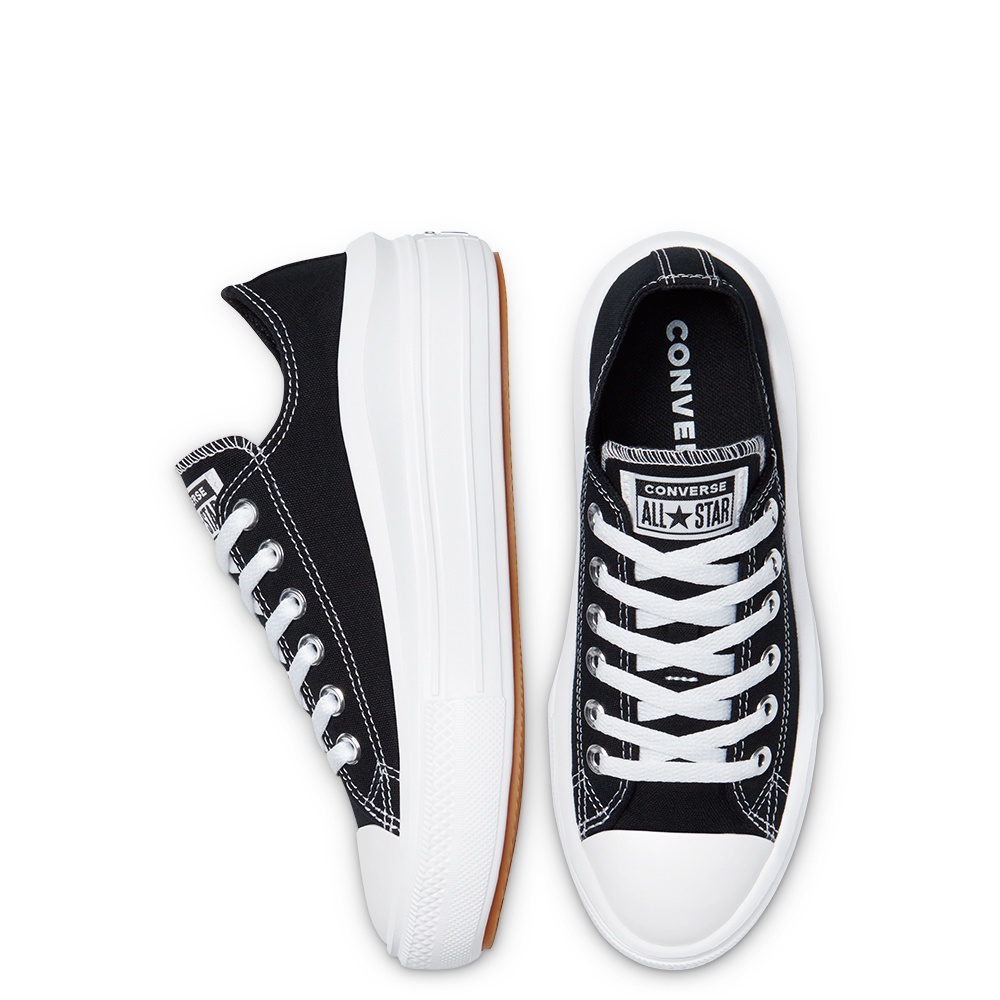 CONVERSE รองเท้าผ้าใบ รุ่น CTAS MOVE OX BLACK - 570256CF_U1BKXX - สีดำ ผู้หญิง