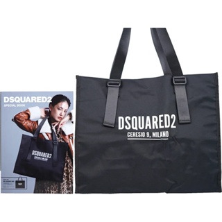 ใหม่ ใบใหญ่ ปรับสายได้ CHANEL2HAND99 DSQUARED2 BIG SQUARE TOTE BAG กระเป๋านิตยสารญี่ปุ่น กระเป๋าญี่ปุ่น กระเป๋าสะพาย