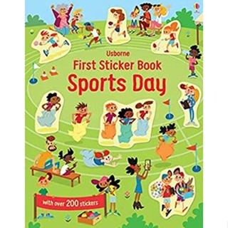 NEW! หนังสืออังกฤษ First Sticker Book Sports Day (First Sticker Books) [Paperback]