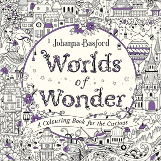 NEW! หนังสืออังกฤษ Worlds of Wonder : A Colouring Book for the Curious [Paperback]