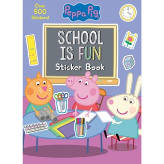 NEW! หนังสืออังกฤษ School is Fun Sticker Book (Peppa Pig) [Paperback]