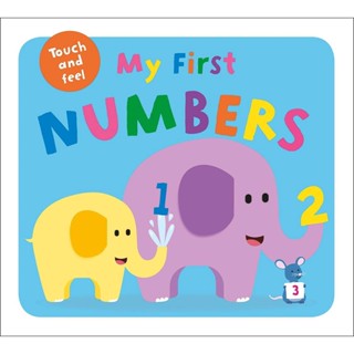 NEW! หนังสืออังกฤษ My First Touch &amp; Feel Numbers (My First Touch &amp; Feel) (Board Book) [Hardcover]