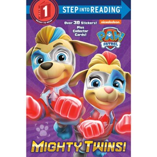 NEW! หนังสืออังกฤษ Mighty Twins! (PAW Patrol) (Step into Reading) [Paperback]