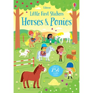 NEW! หนังสืออังกฤษ Little First Stickers Horses and Ponies (Little First Stickers) [Paperback]