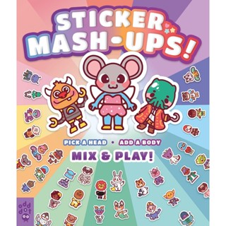 NEW! หนังสืออังกฤษ Sticker Mash-Ups! [Paperback]