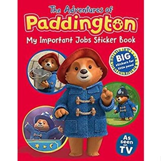 NEW! หนังสืออังกฤษ The Adventures of Paddington: My Important Jobs Sticker Book [Paperback]