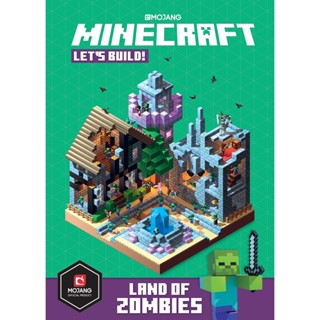 NEW! หนังสืออังกฤษ Minecraft Lets Build! Land of Zombies [Paperback]