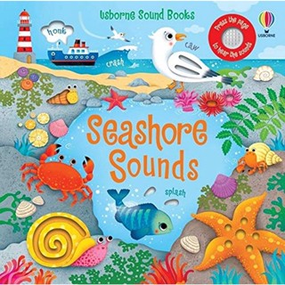 NEW! หนังสืออังกฤษ Seashore Sounds (Sound Books) (Board Book) [Hardcover]