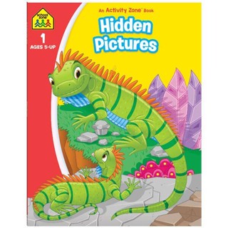 NEW! หนังสืออังกฤษ School Zone Activity Zone Hidden Pictures (2020 ed)