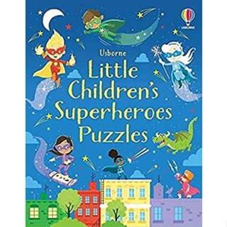 NEW! หนังสืออังกฤษ Little Childrens Superheroes Puzzles (Little Childrens Puzzles) [Paperback]