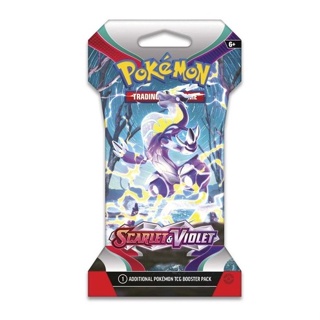 PE PE-SV01-sleeve PE Scarlet And Violet Booster Pack Pokemon Booster Pack 1 EN Pack 0820650853258