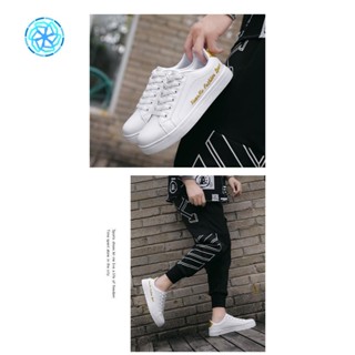 NEW❒【คีย์บอร์ดไร้สาย】❖รองเท้าผู้ชายฤดูใบไม้ร่วง 2019 แฟชั่นใหม่รองเท้าสีขาวขนาดเล็กของผู้ชายเกาหลีเทรน
