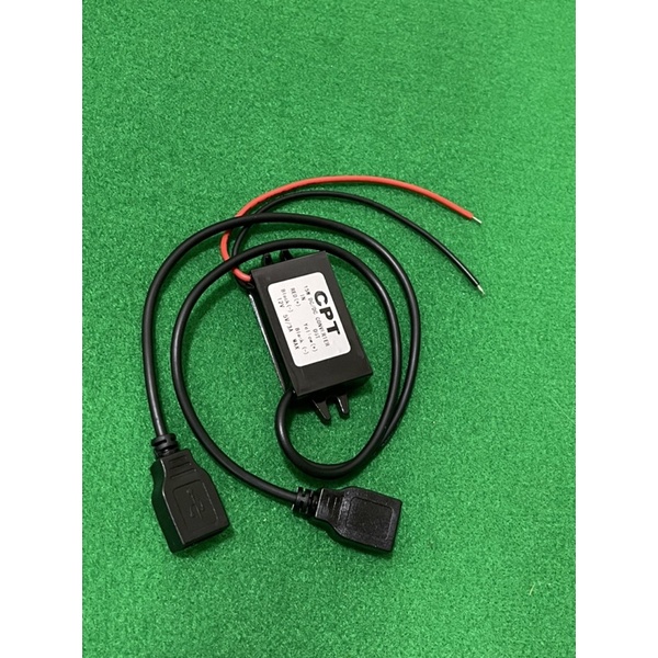 แปลงไฟDCเข้า12Vออก5v สายUSB 3Aและ5A (เลือกได้)