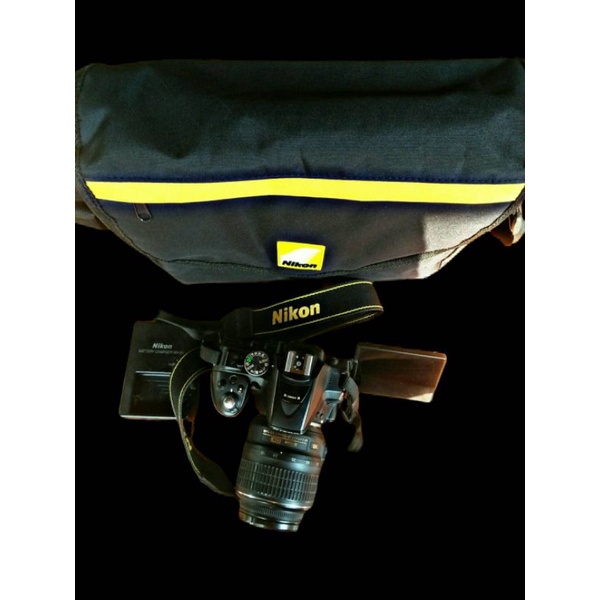 กล้อง Nikon d5300+lens 18-55mm vr g (มือสอง)