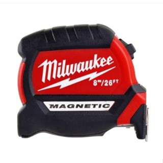 Milwaukee 48-22-0626 ตลับเมตรรุ่น COMPACT MAGNETIC 8 เมตร / 26 ฟุต