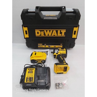 (แท้)DEWALT บล็อคกระแทกไร้สาย 4 หุน 20V DCF921P1 Atomic มอเตอร์Brushless (แบต5.0Ahx1) รับประกันศูนย์ 3 ปีของแท้ 100% จัด