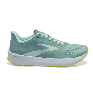 Brooks Hyperion Tempo รองเท้าวิ่งถนน ผู้หญิง สีเขียว แบบหน้าปกติ