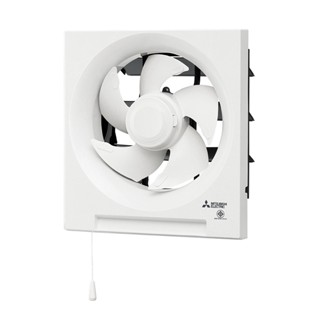 พัดลมระบายอากาศติดผนัง MITSUBISHI รุ่น EX-25RH7T ขนาด 10 นิ้ว สีขาว ventilation fan wall mount