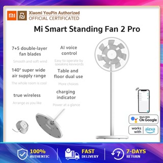 Xiaomi Smart Standing Fan 2 Pro Wireless fan พัดลมไร้สาย  แบตเตอรี่ 2800Ah พัดลมตั้งพื้น พัดลมไฟฟ้า พัดลมอัจฉริยะ