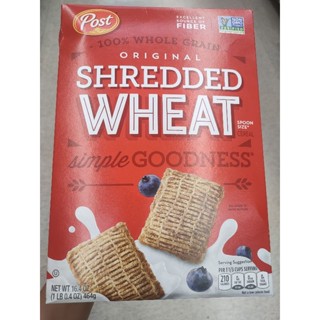 post Shredded Wheat ซีเรี่ยลข้าวสาลี 464 กรัม