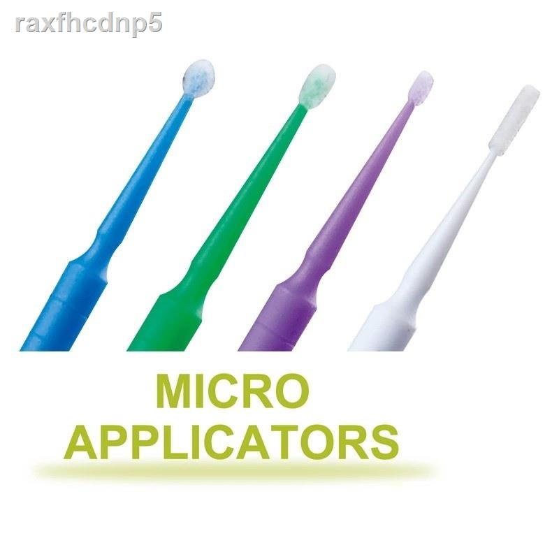 100 Pcs Dental Micro Brush Disposable Materials Tooth Applicators