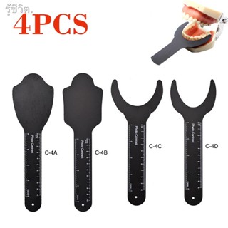 4pcs/set Durable Dental Photo Contrast Board Photography Black Background Board Palatal Contraster Board Oral Cheek