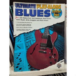 MI - ULTIMATE GUITAR BLUES PLAY-ALONG W/CD (WB)029156267945ลดพิเศษปกหลังมีรอย