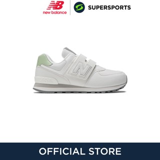 NEW BALANCE 574 Hook &amp; Loop รองเท้าลำลองเด็ก รองเท้าผ้าใบเด็ก