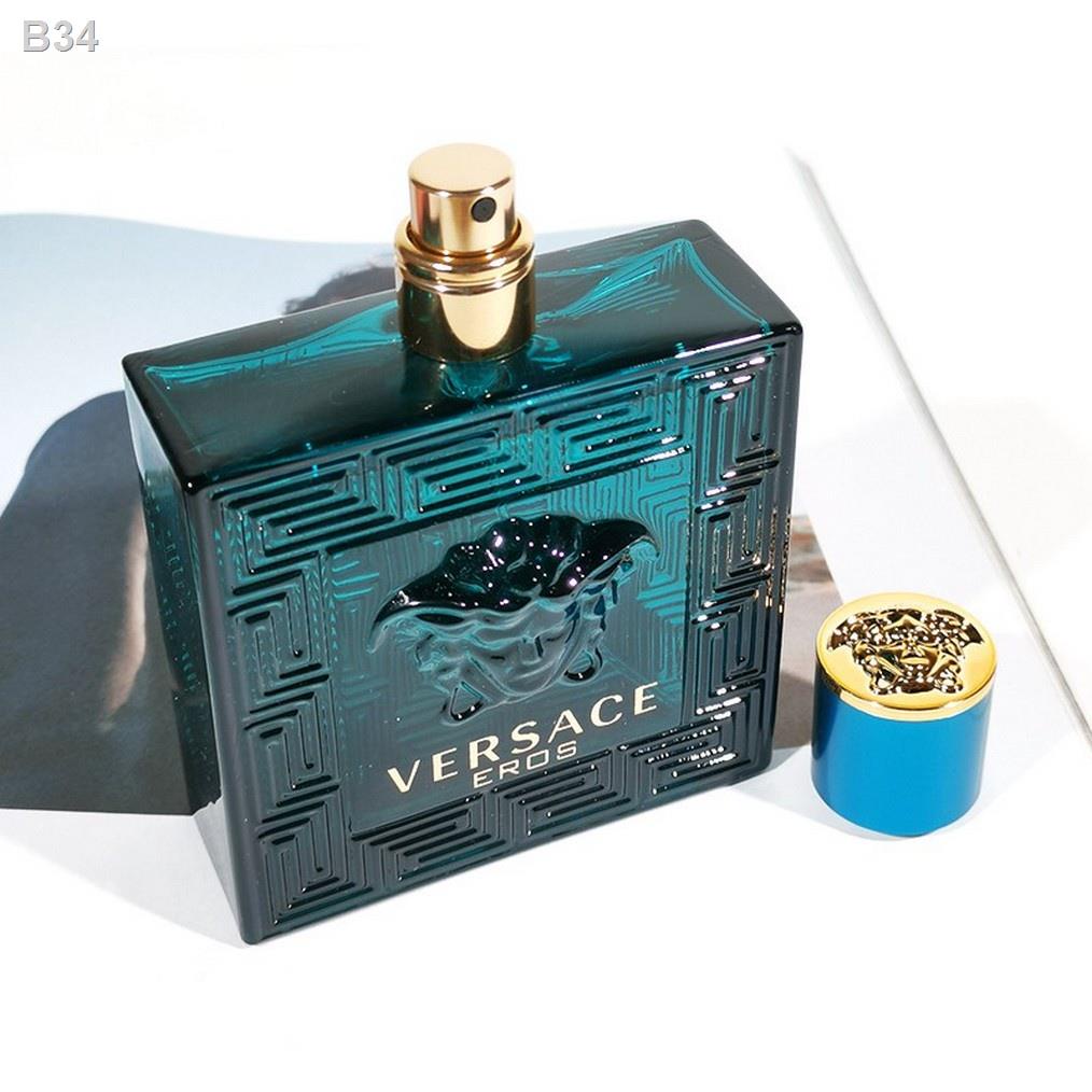 เคาน์เตอร์ของแท้🎈 Versace Eros Spray EDT น้ำหอมผู้ชาย น้ำหอมติดทน น้ำหอม น้ำหอมผู้ชาย perfume น้ําหอมผู้ชาย