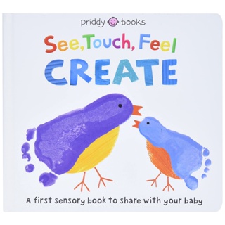 หนังสืออังกฤษใหม่ See, Touch, Feel: Create : A Creative Play Book (See, Touch, Feel) (Board Book) [Hardcover]