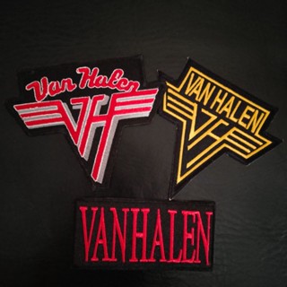 VAN HALEN ตัวรีดติดเสื้อ อาร์มติดเสื้อ วงดนตรี งานปัก งานdiy มี3แบบ