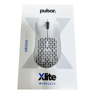 Pulsar Xlite V2 Wireless Gaming Mouse PXW22 (Medium Size, White) - 20000 DPI