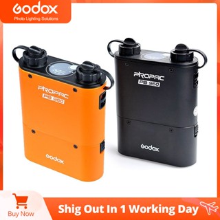 Godox PB960แฟลชไดรฟ์คู่เอาท์พุต4500MAh สำหรับ Canon Nikon SONY GODOX YONGNUO (สีดำหรือสีส้ม)