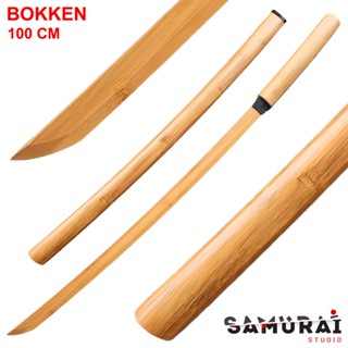 JAPAN ดาบไม้ซามูไร พร้อมฝักดาบ Bokken เคนโด้ Kendo เคนโด้ ดาบไม้ญี่ปุ่น Wooden Ninja Sword Samurai Katana Yakuza ยากูซ่า