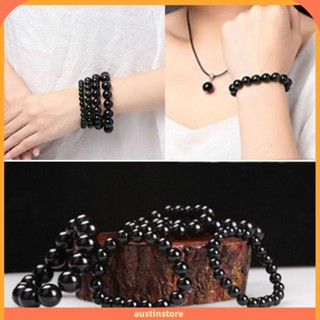 เครื่องประดับผู้ชายผู้หญิงสร้อยข้อมือกําไลข้อมือลูกปัดหินธรรมชาติ