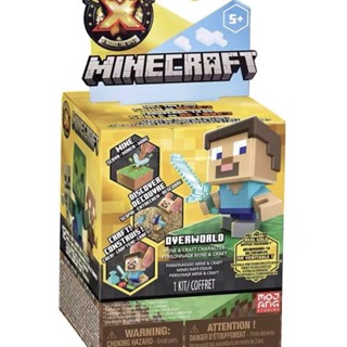 ♘Treasure X Gold Treasure Minecraft My World กล่องตาบอดของแท้รอบกล่องขุดสมบัติ