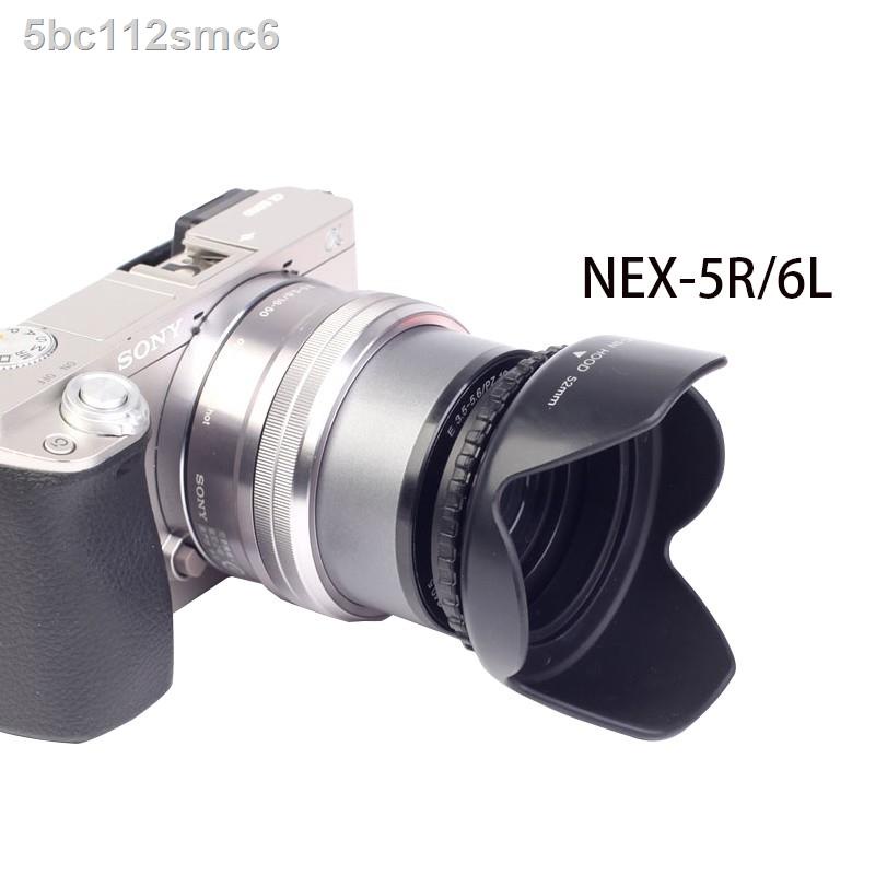 BIZOE 40.5mm hood Sony 16-50 lens micro single a6300 a6400 a6000 A6100 a6500 3N 5Tcamera turned into