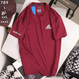 Adidas  เสื้อยืดออกกำลังกาย เเขนสั้น เนื้อผ้าดีมีความยืดหยุ่น ใส่เล่นกีฬา