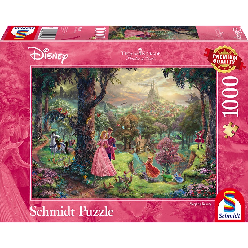 [สินค้าพรีออเดอร์] Schmidt Disney Thomas Kinkade jigsaw puzzle จิ๊กซอว์นำเข้า 1000,3000,6000 ชิ้น ราคา ถูกที่สุด ดีลบีเคเค แกลเลอรีภาพที่ 4