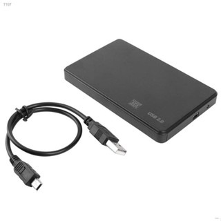 Sata to USB2.0 2.5 inch Hard Disk Case External Hard Disk Box with USB Cable HDD Enclosure USB2.0