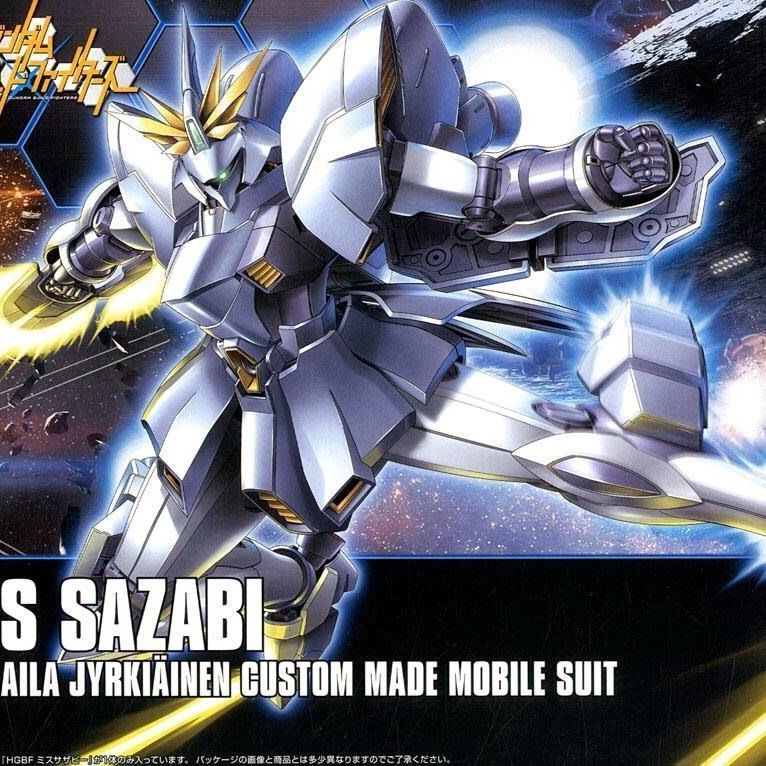 Bandai Gundam HG HGBF 1:144 Create Miss Sazabi Assembly Model