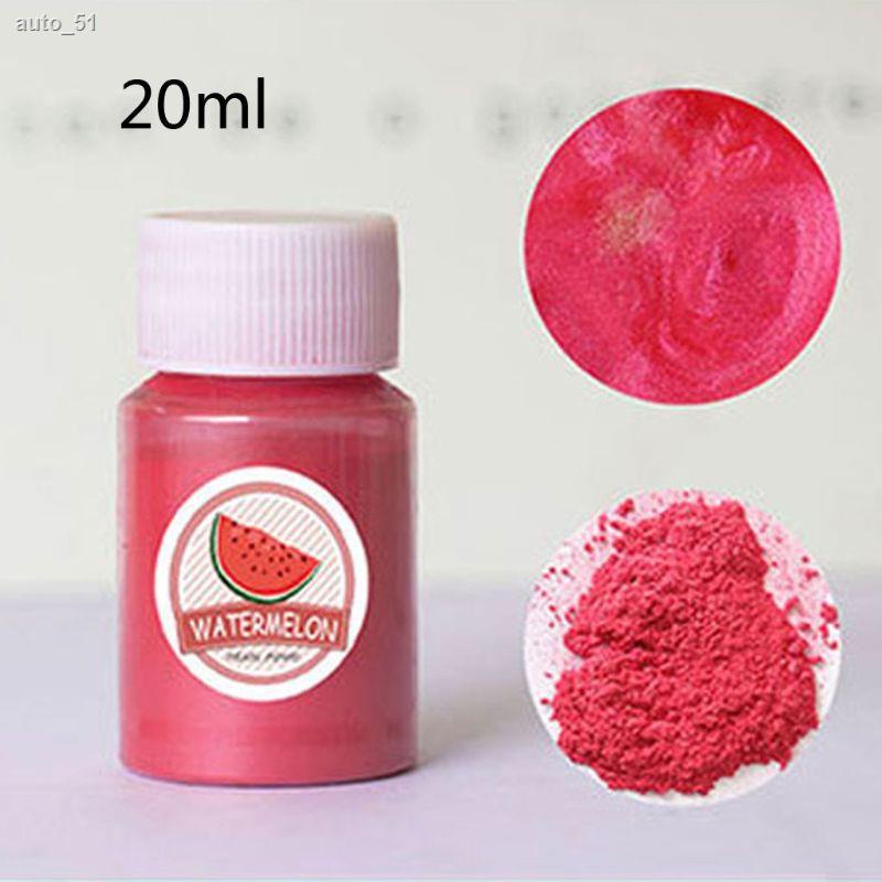 Boom✿24 Colors Mica Mineral Powder Epoxy Resin Pigment Pearlescent Pigment Colorant