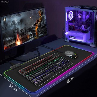 XXL Cool Backlight Mouse Pad Big Size RGB Large Gaming Mouse Pad Computer MousePad Gamer Mousepad Keyboard pad Desk Mat