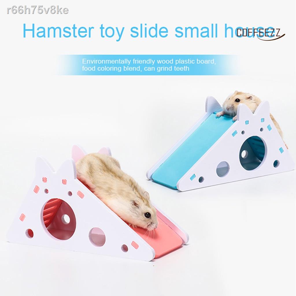 C Hamster House Assembled DIY Smooth Surface Hamster Slider House Toy for Pet
